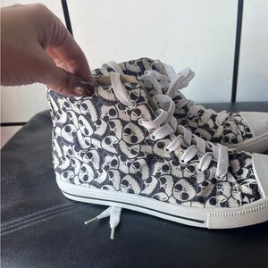 Jack Nightmare Before Christmas! My niece wore them a couple of times.